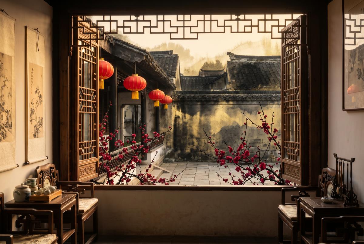 17C国风美学 - 古建庭院意境 - www.dszmzsm.cn